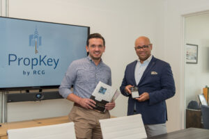 Mark Nester and Sean Edwards Show PropKey (Pictured Left to Right)